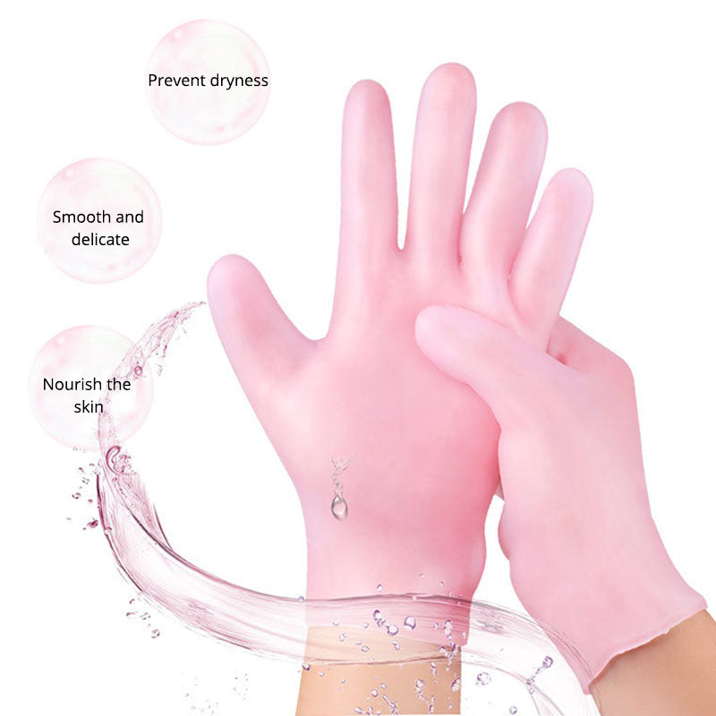 Reusable Gel Moisturizing Silicone Hand Gloves