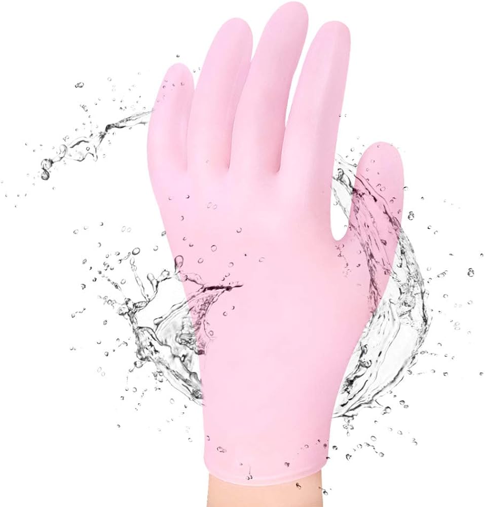 Reusable Gel Moisturizing Silicone Hand Gloves