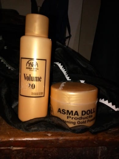 Asma doll Gold Polish